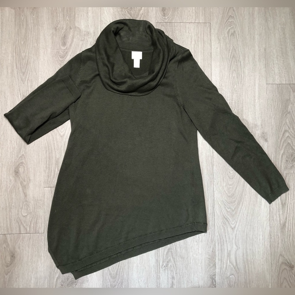 Chicos Green Sweater